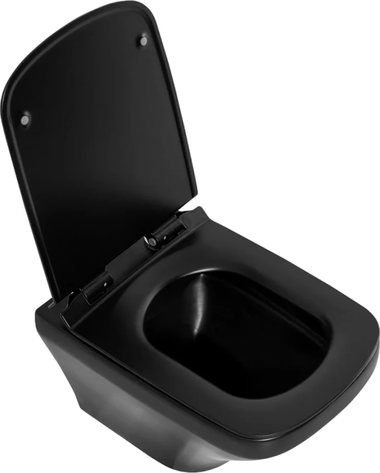 Комплект Унитаз подвесной BelBagno Sela BB3201CHR-MB крышка BB3201SC-MB, безободковый, с микролифтом + Система инсталляции для унитазов BelBagno BB002