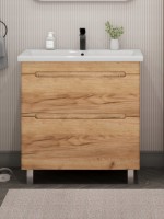 Тумба под раковину без столешницы SanStar Diva 70 напольная, Gold Craft