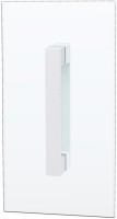 Душевая дверь в нишу Vegas Glass EP Novo h2000 70 01 01 профиль белый, стекло прозрачное