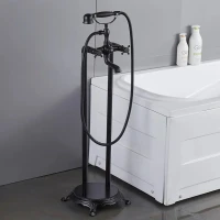 Напольный смеситель для ванны с душем BOCH MANN Vico BM9654 черный