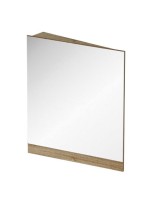 Угловой зеркальный шкаф Ravak 10° 55 L темный орех Угловой зеркальный шкаф Ravak 10° 55 L темный орех