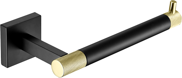 Держатель туалетной бумаги Rose RG3005H черный