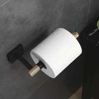 Держатель туалетной бумаги Rose RG3005H черный Держатель туалетной бумаги Rose RG3005H черный