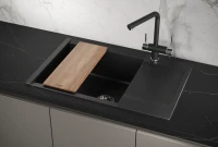 Мойка кухонная Granula Estetica 7807, шварц