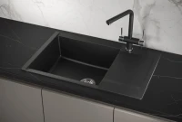 Мойка кухонная Granula Estetica 7807, шварц
