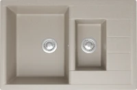Мойка кухонная Domaci Болонья М-210-003 бежевая Мойка кухонная Domaci Болонья М-210-003 бежевая