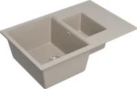 Мойка кухонная Domaci Болонья М-210-003 бежевая Мойка кухонная Domaci Болонья М-210-003 бежевая