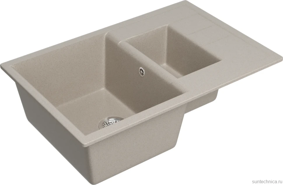Мойка кухонная Domaci Болонья М-210-003 бежевая