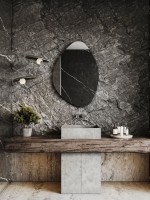 Зеркало CONTINENT Led Alma 70х100 см, сенсорное, с подсветкой