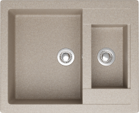 Мойка кухонная Domaci Болонья М-19-004 песочная Мойка кухонная Domaci Болонья М-19-004 песочная