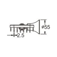 Мыльница Rose RG12 RG1204 хром Мыльница Rose RG12 RG1204 хром