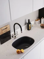 Мойка кухонная Emar Quartz EMQ-1560.P морион