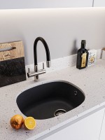 Мойка кухонная Emar Quartz EMQ-1560.P морион Мойка кухонная Emar Quartz EMQ-1560.P морион