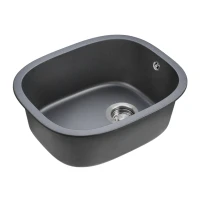 Мойка кухонная Emar Quartz EMQ-1560.P морион