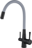 Смеситель для кухни Savol S-L1806H-04 с гибким изливом