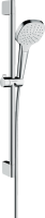 Душевой гарнитур Hansgrohe Croma Select E 26584400 белый, хром
