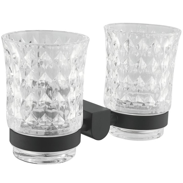 Стакан Rose RG17H RG1722H двойной, черный