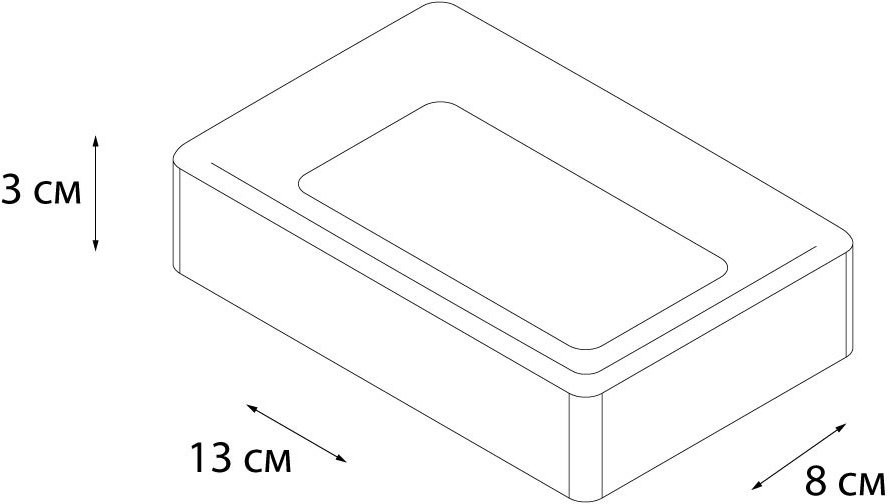 Набор Стакан Fixsen Text 230-3 + Мыльница 230-4