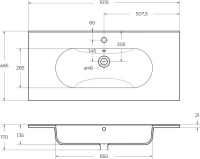Тумба с раковиной BelBagno Kraft 100 подвесная, 2 ящика, cemento grigio