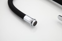 Смеситель для кухни Frap H42 F4042 с гибким изливом, черный