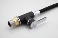 Смеситель для кухни Frap H42 F4042 с гибким изливом, черный