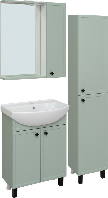 Мебель для ванной комнаты Runo Римини 65 мята