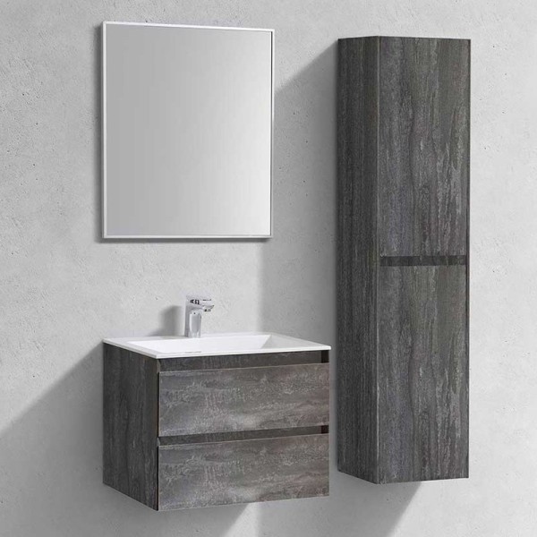 Мебель для ванной комнаты Vincea Luka 60 2 ящика, камень