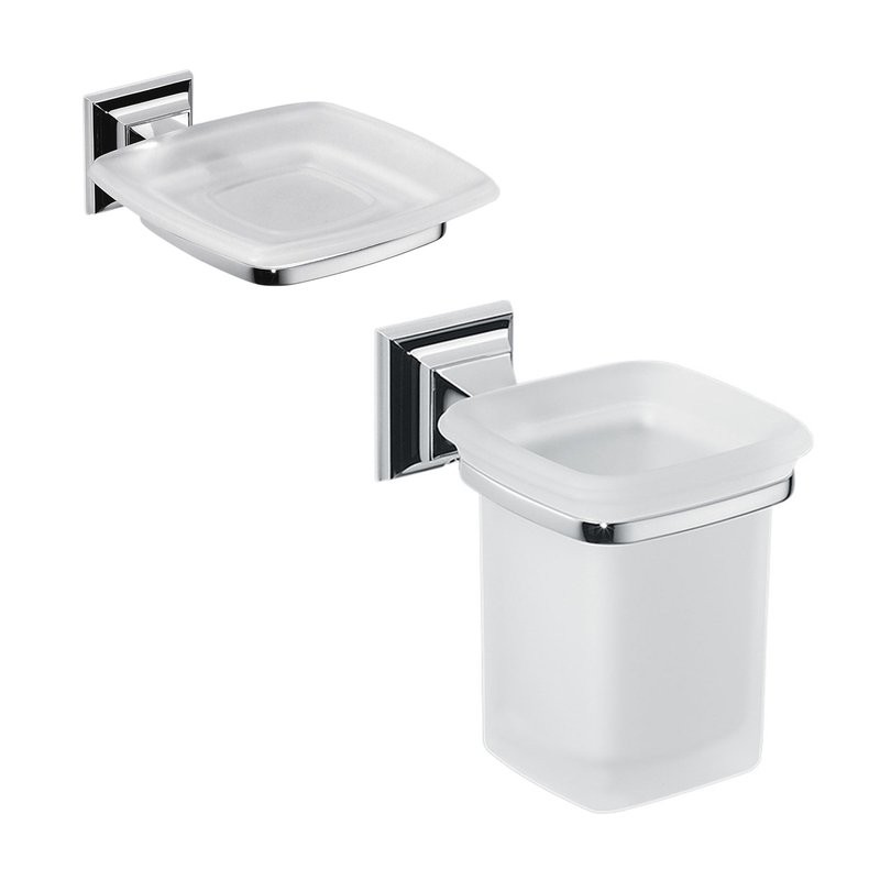 Набор Стакан Colombo Design Portofino B3202 + Мыльница B3201