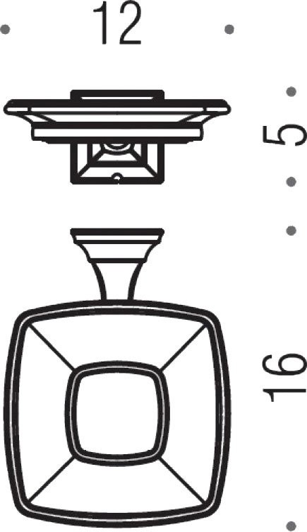 Набор Стакан Colombo Design Portofino B3202 + Мыльница B3201