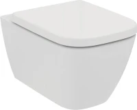 Комплект Унитаз подвесной Ideal Standard I Life B T461401 безободковый, euro white + Крышка T468301 с микролифтом, euro white + Инсталляция Geberit Duofix Delta 458.149.21.1 с кнопкой смыва, хром + Звукоизоляция