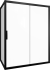 Душевой уголок STWORKI Эстерсунд 160x80 см профиль черный матовый