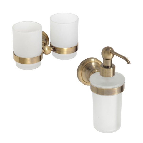 Набор Стакан Bemeta Retro 144110027 + Дозатор 144109017