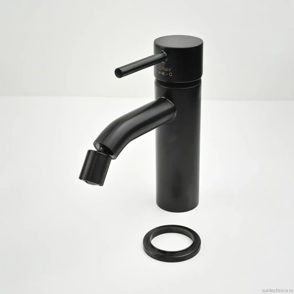 Смеситель для биде Paini Cox 78PZ304O черный матовый PVD