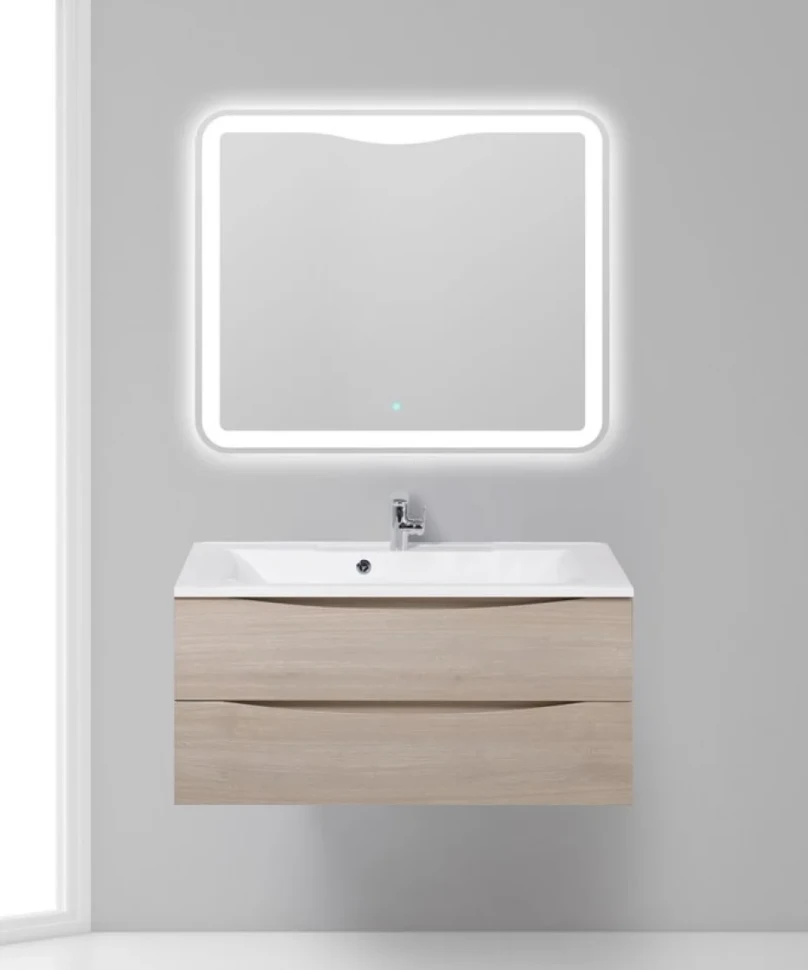 Тумба с раковиной BelBagno Marino 100 rovere grigio