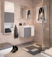 Мебельная раковина Cersanit Colour COL 50