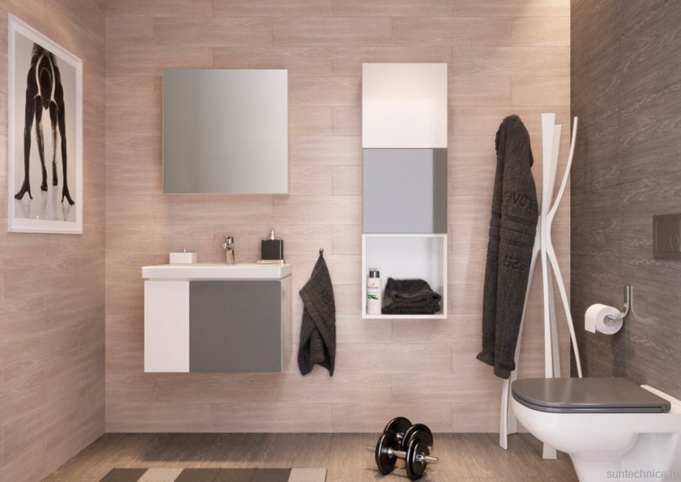 Мебельная раковина Cersanit Colour COL 50