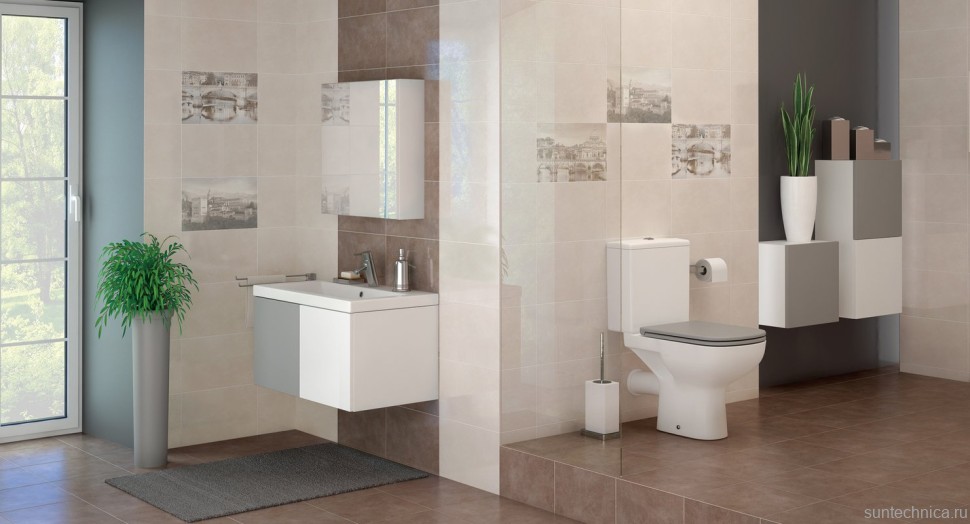 Мебельная раковина Cersanit Colour COL 50