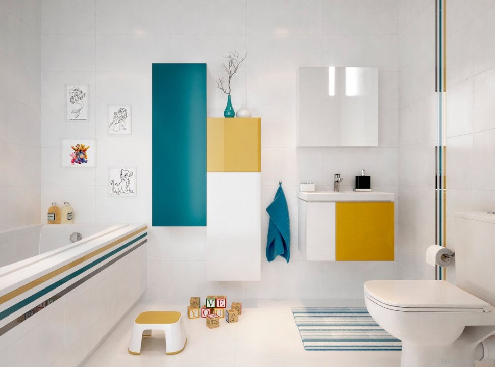 Мебельная раковина Cersanit Colour COL 50