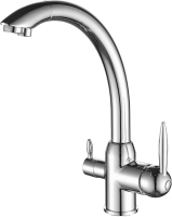 Смеситель для кухни Fashun A4399 с краном для питьевой воды, хром