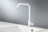 Смеситель для кухни Granula ST-4033, белый