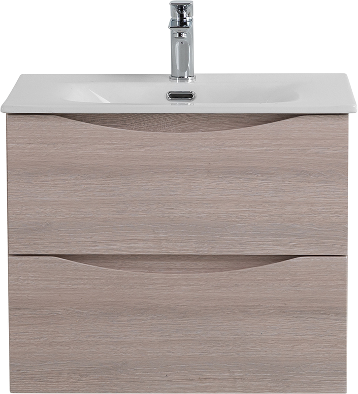 Тумба с раковиной BelBagno Marino-cer-n 60 подвесная, rovere grigio