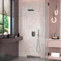 Душевой комплект Berges Ventas 2S 073001 С ВНУТРЕННЕЙ ЧАСТЬЮ, хром