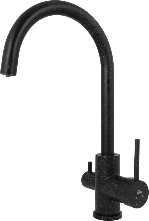 Смеситель для кухни Kaiser Merkur 26744-12 черный мрамор