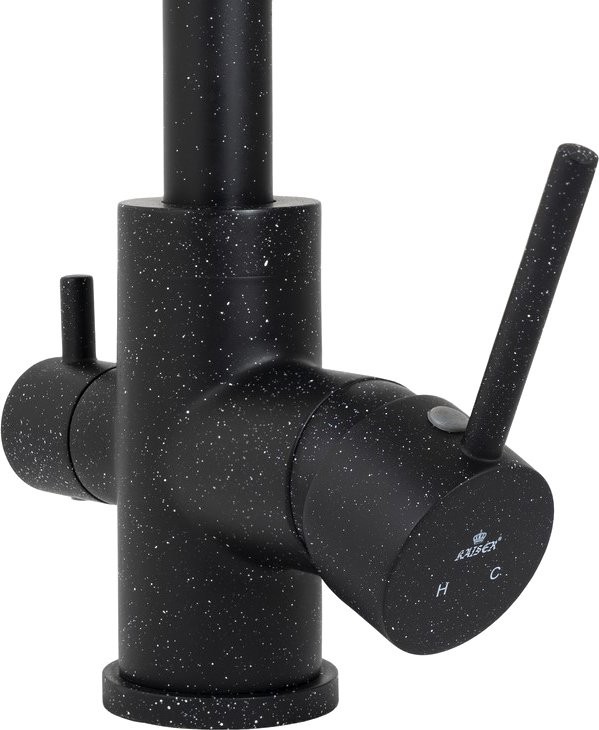 Смеситель для кухни Kaiser Merkur 26744-12 черный мрамор