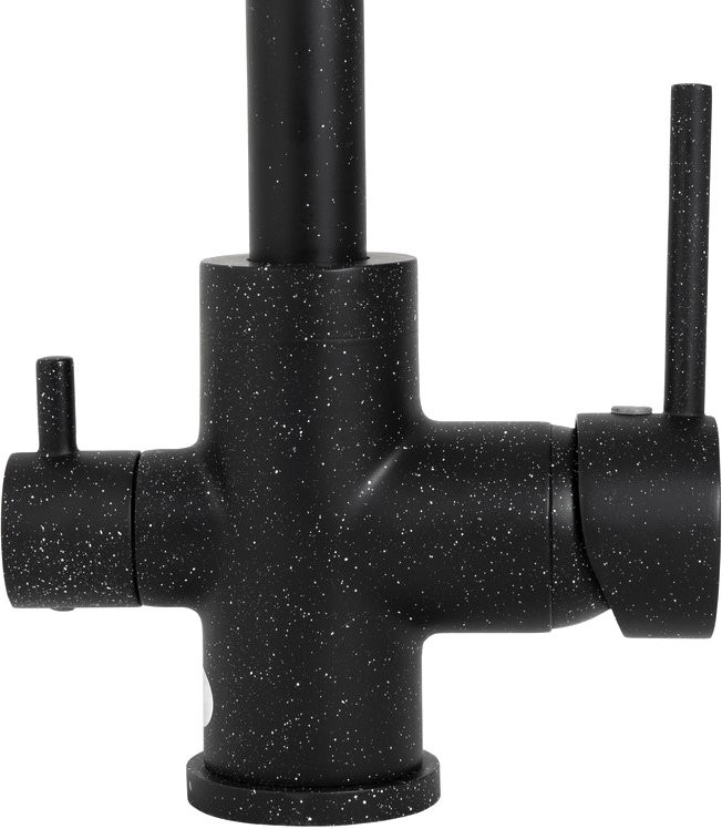 Смеситель для кухни Kaiser Merkur 26744-12 черный мрамор