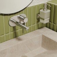 Смеситель для раковины Wasserkraft Wern 4230 С ВНУТРЕННЕЙ ЧАСТЬЮ, никель