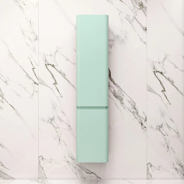 Шкаф-пенал для ванной AM.PM Sensation 40 L мятный