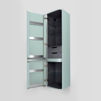 Шкаф-пенал для ванной AM.PM Sensation 40 L мятный Шкаф-пенал для ванной AM.PM Sensation 40 L мятный