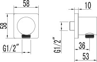 Шланговое подключение Lemark LM3783GM графит