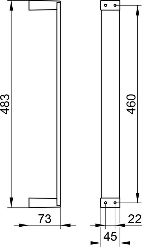 Держатель для полотенец Keuco Edition 11 11170 нержавеющая сталь finish